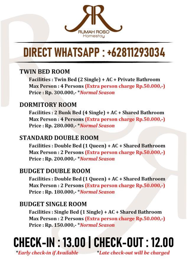 Homestay Rumah Roso Yogyakarta